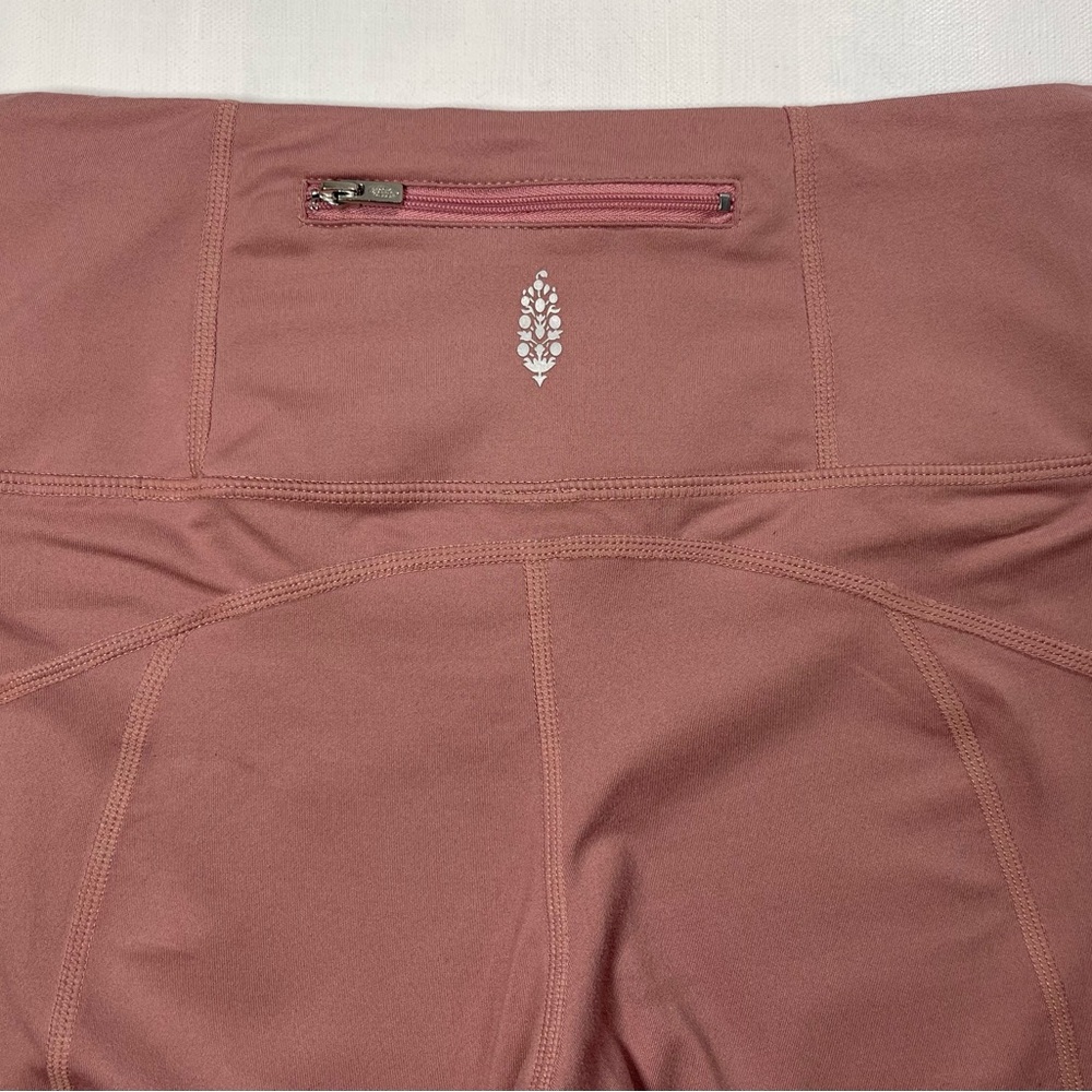 Free People Your’e a Peach Leggings in Fireside/ Pink/ Mauve S - Picture 3 of 11